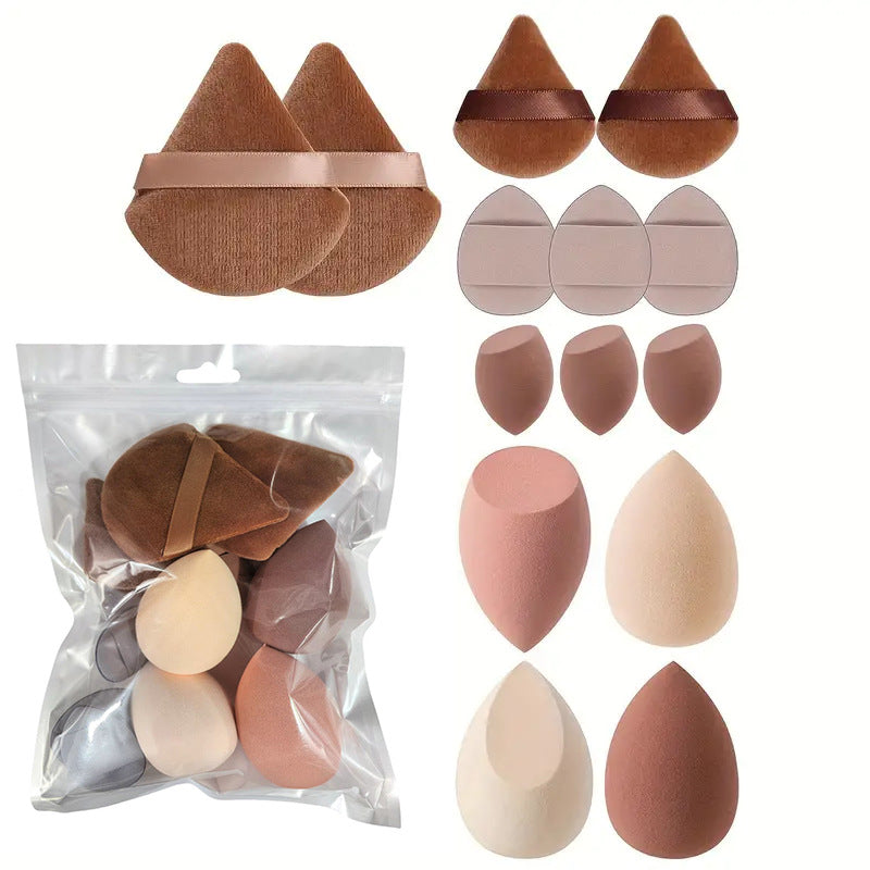 Fan-Shape Makeup Sponge Set - Image 12