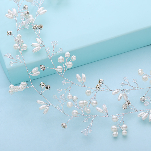 Crystal Pearl Hair Accessories - Elegant Bridal & Updo Hair Pieces - Image 4
