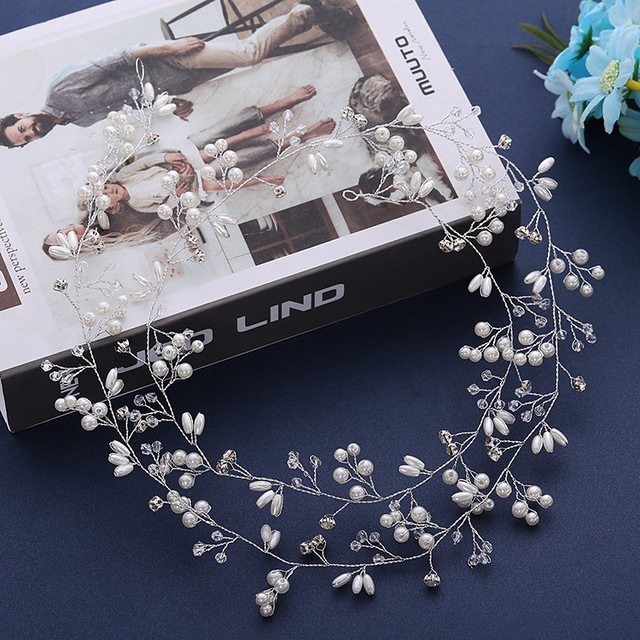 Crystal Pearl Hair Accessories - Elegant Bridal & Updo Hair Pieces - Image 6