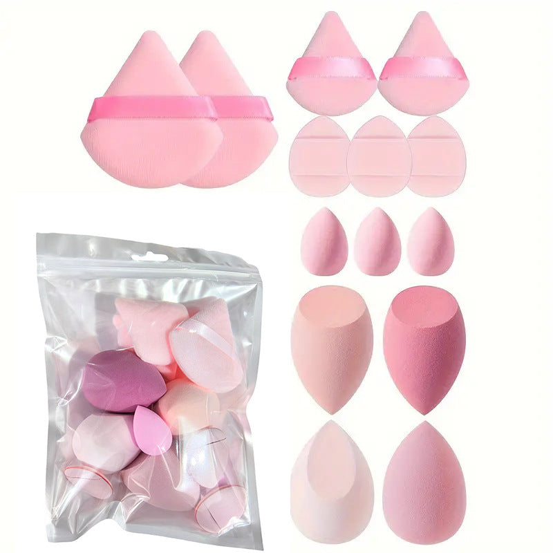 Fan-Shape Makeup Sponge Set