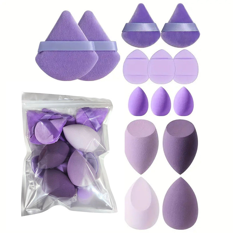 Fan-Shape Makeup Sponge Set - Image 4