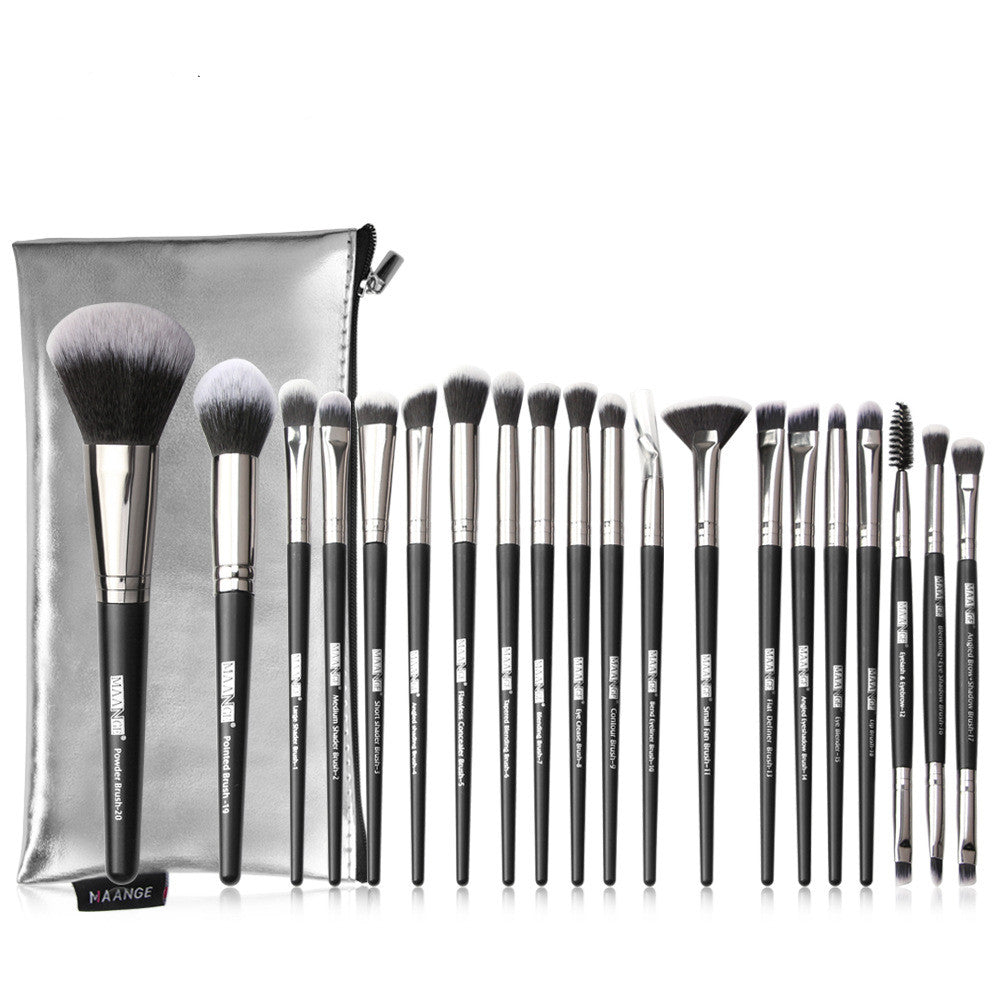 20-Piece Makeup Brush Set – Complete Beauty Kit