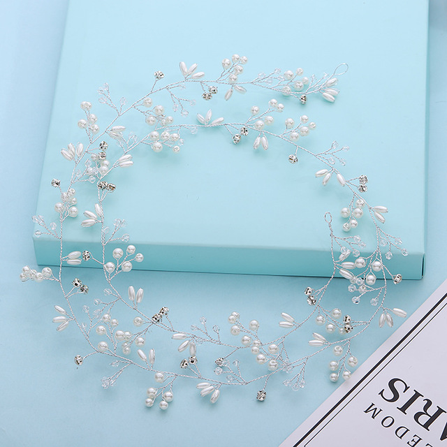 Crystal Pearl Hair Accessories - Elegant Bridal & Updo Hair Pieces - Image 3