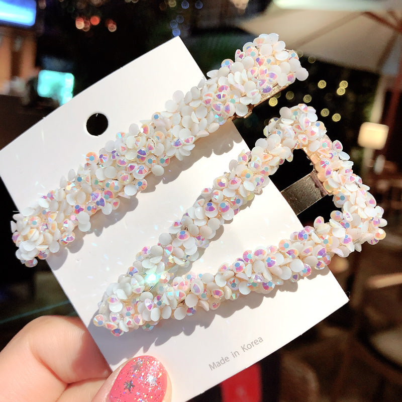 Pearl Decorative Hair Clip Set -Elegant Styling Accessories