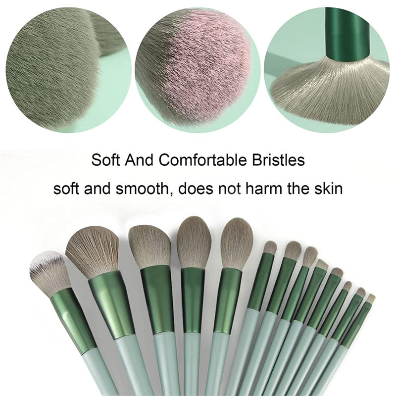 13-Piece Pro Makeup Brush Set – Full Face Kit - Image 7
