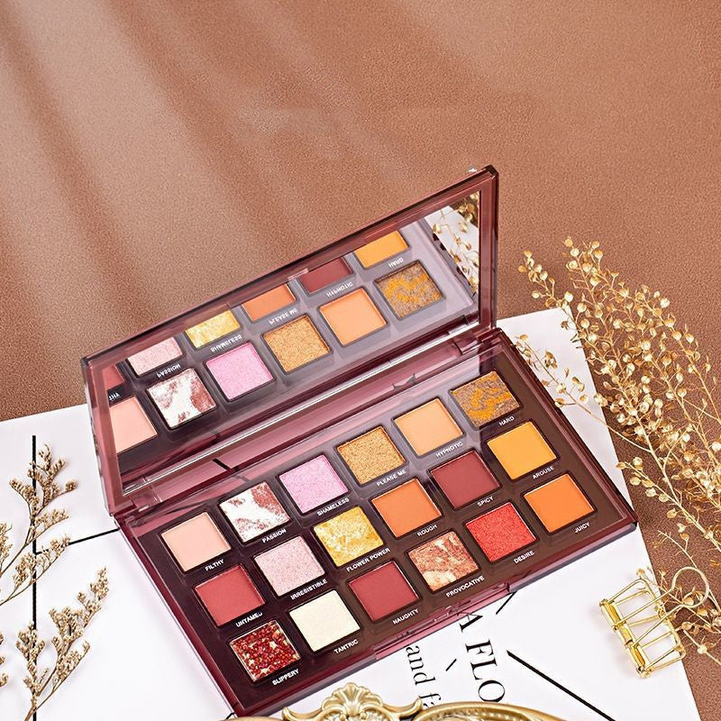 Matte 18-Color Eyeshadow Palette - Image 3