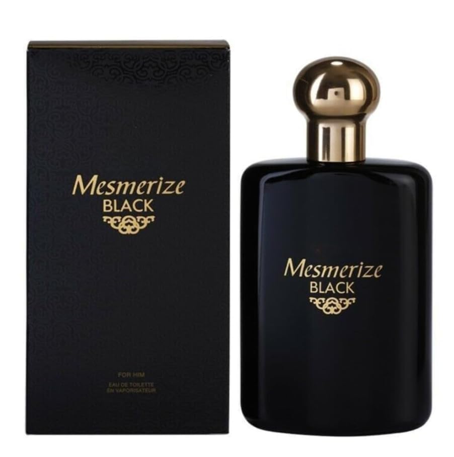 Avon Mesmerize Black  Eau de Toilette Spray for Men- 3.4oz
